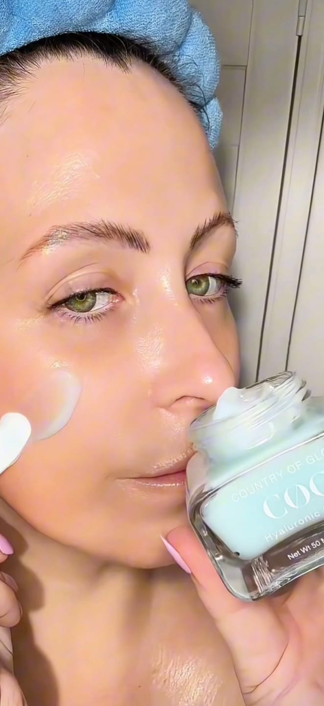 Customer photo review of Hyaluronic Cream