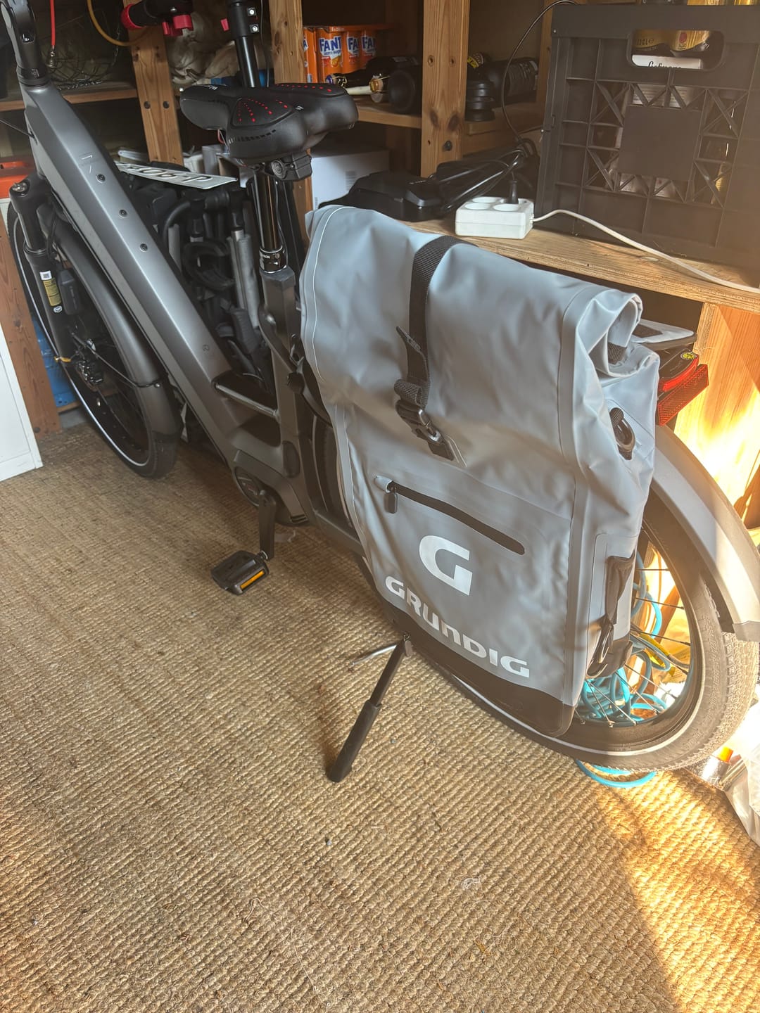 Customer photo review of GRUNDIG 3 in 1 Fahrradtasche