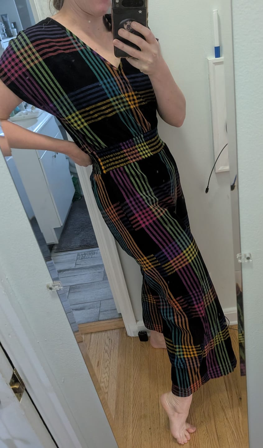 Customer photo review of MARIE CINCH JUMPER | FIREFLY CHEX