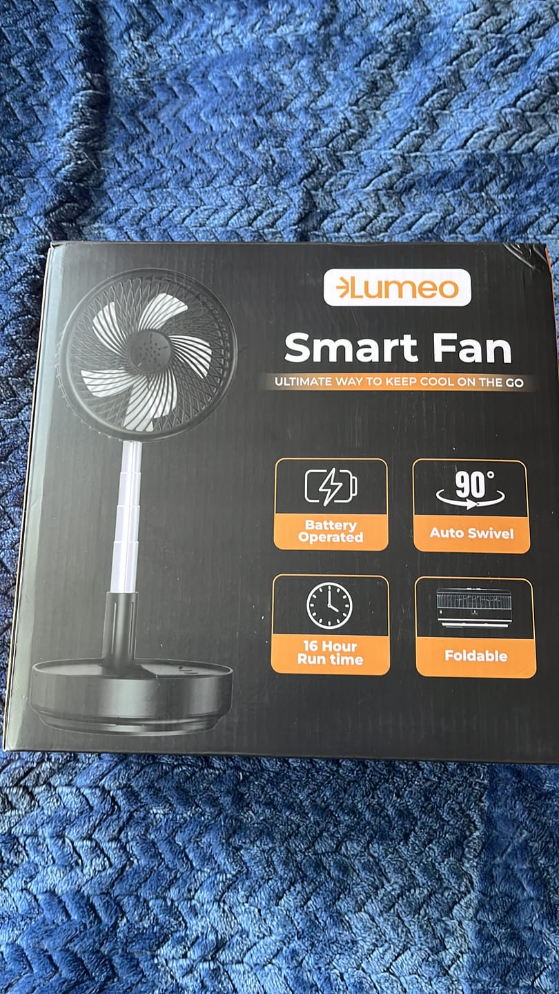 Customer photo review of Lumeo Smart Fan