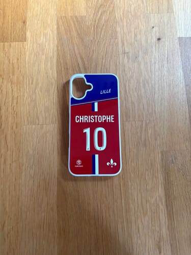 Customer photo review of Coque foot LILLE LOSC personnalisable - TEAMCOQUES