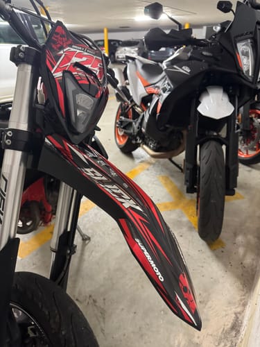 Customer photo review of NEW! PIRATERAGE - GRAPHICS KIT