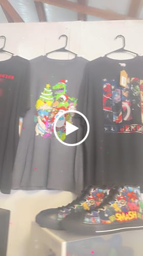 Customer video review of Wholesale Cartoon & TV/Movie T-Shirts