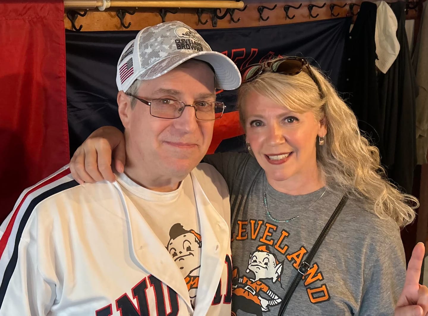 Customer photo review of Ricky Vaughn Wild Thing Indians Baseball Jersey