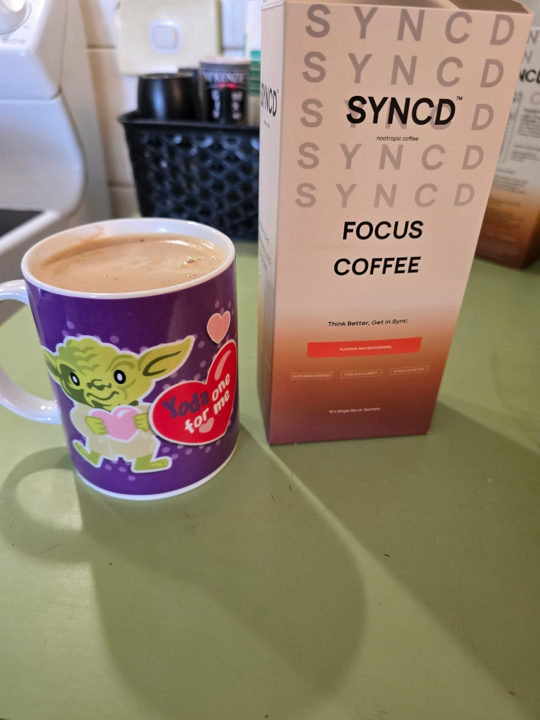 Customer photo review of Focus Performance Coffee