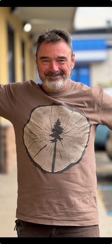 Customer photo review of Stump Of Life T-shirt