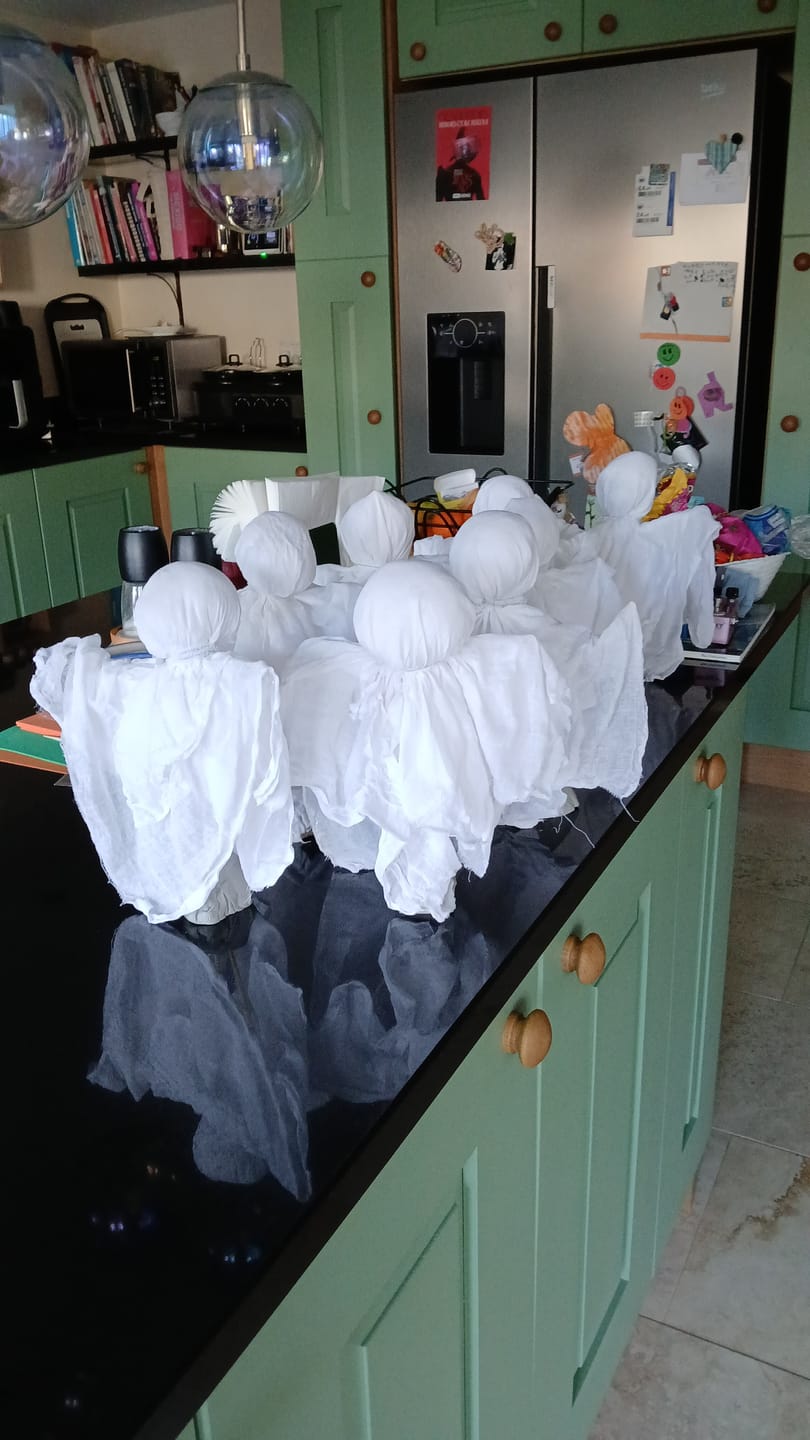 Customer photo review of Plain Muslin Fabric