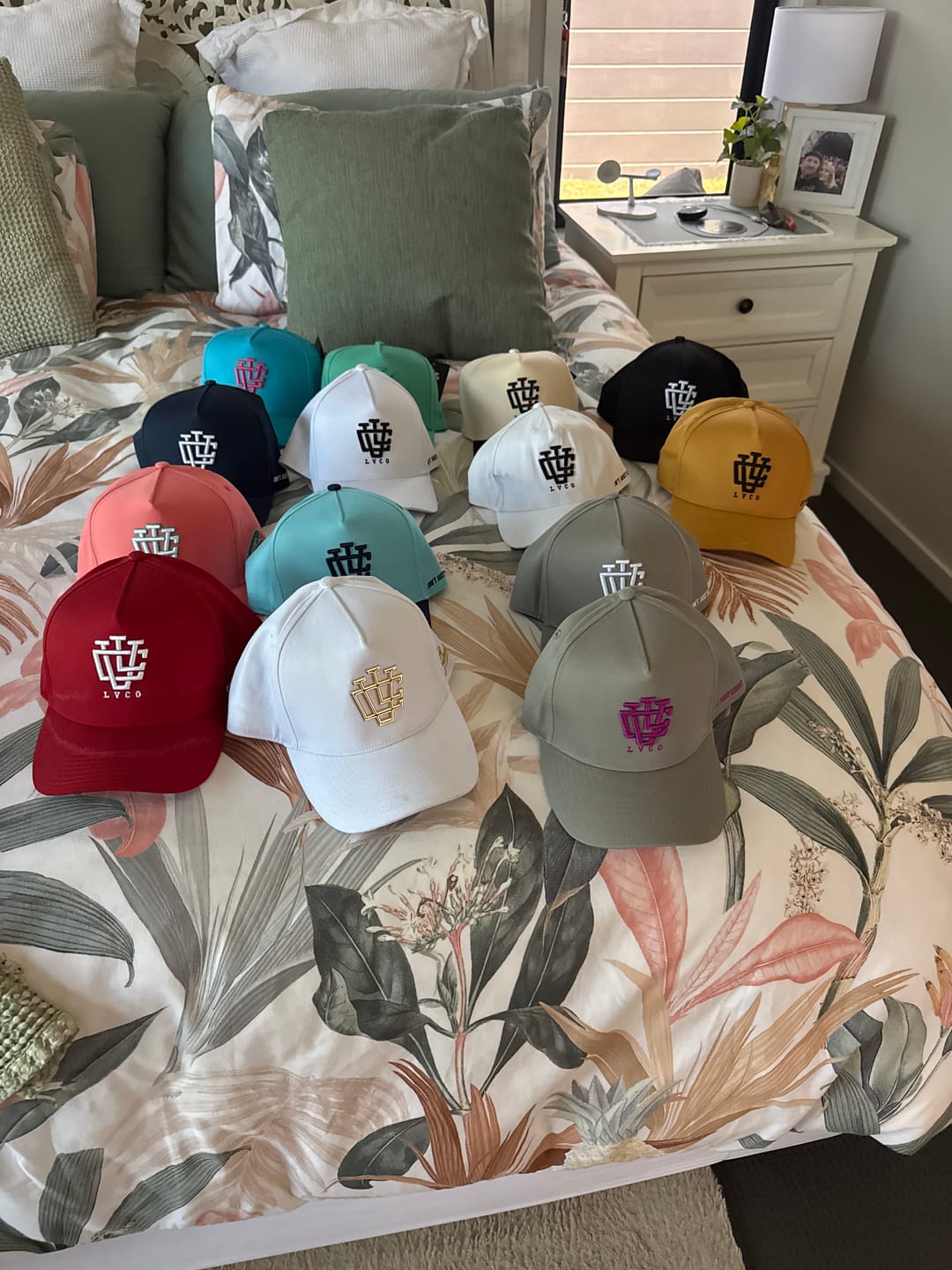 Customer photo review of LVCO "Grey" A-Frame LVCO Snapback