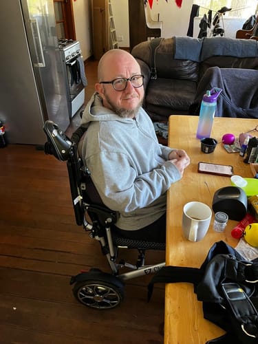 Customer photo review of IGO EZCHAIR Lightest Electric Wheelchair (16kg)-Lightweight Lithium foldable electric wheelchair NAPPI 1163096001 |SAS2051