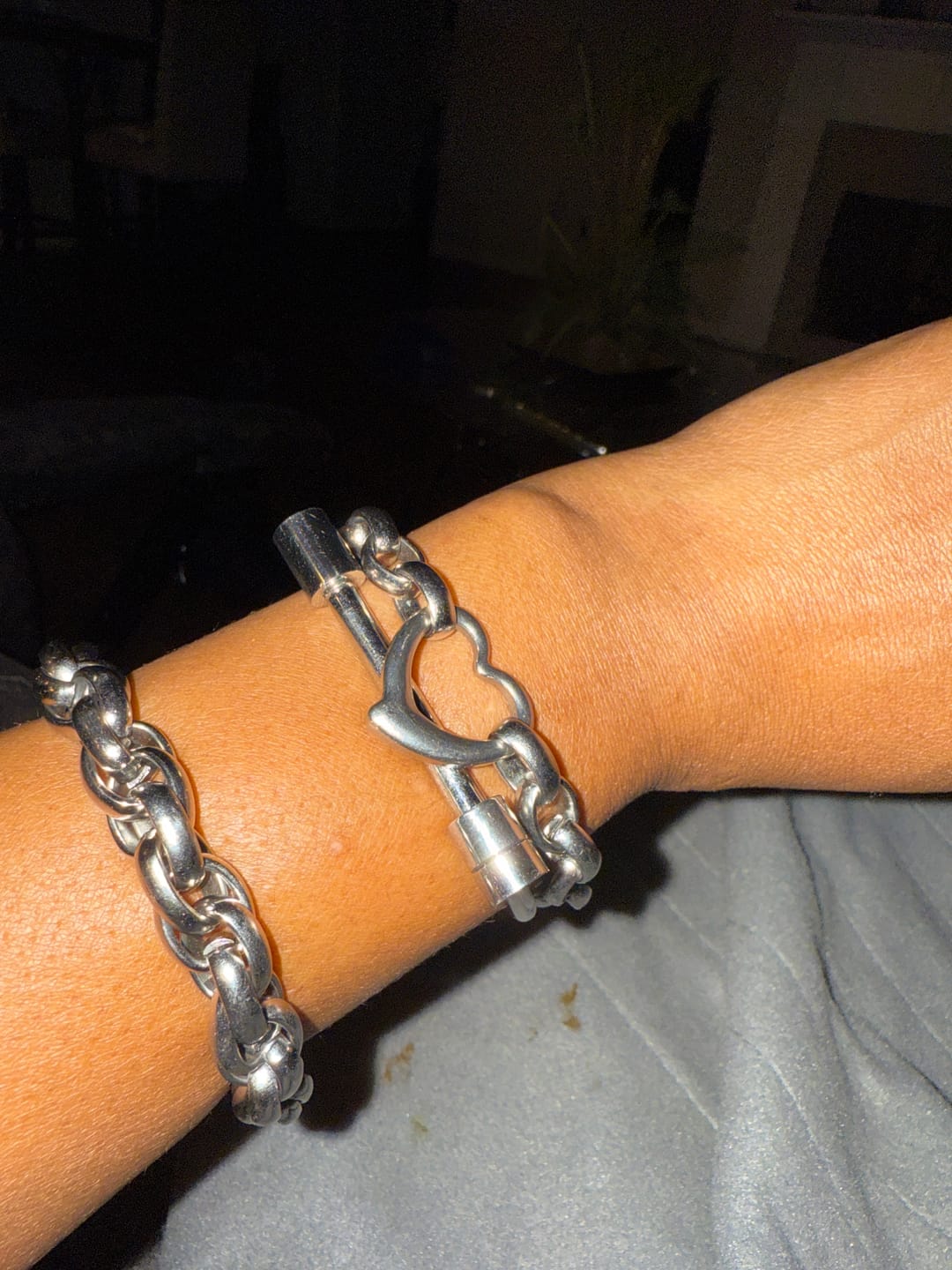 Customer photo review of Audra Bracelet Stack