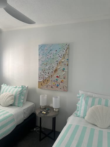Customer photo review of SUMMER BEACH CANVAS