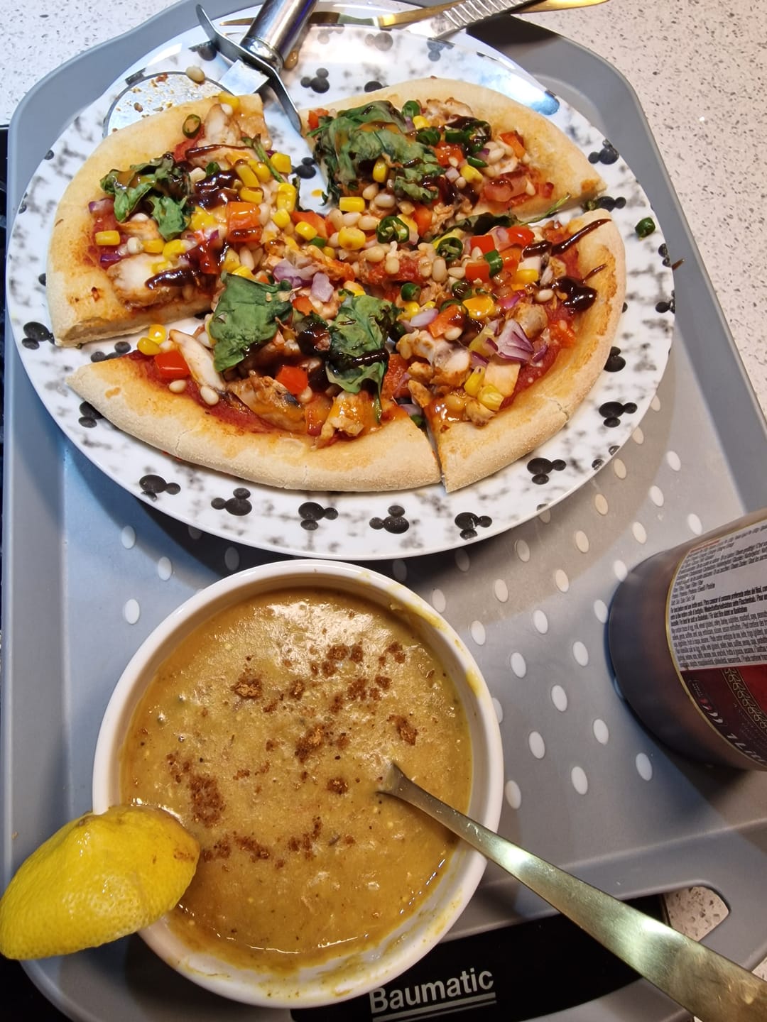 Customer photo review of Sourdough Pizza Dough Balls (Frozen)