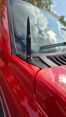 Customer photo review of PREMIUM BULLET ANTENNA