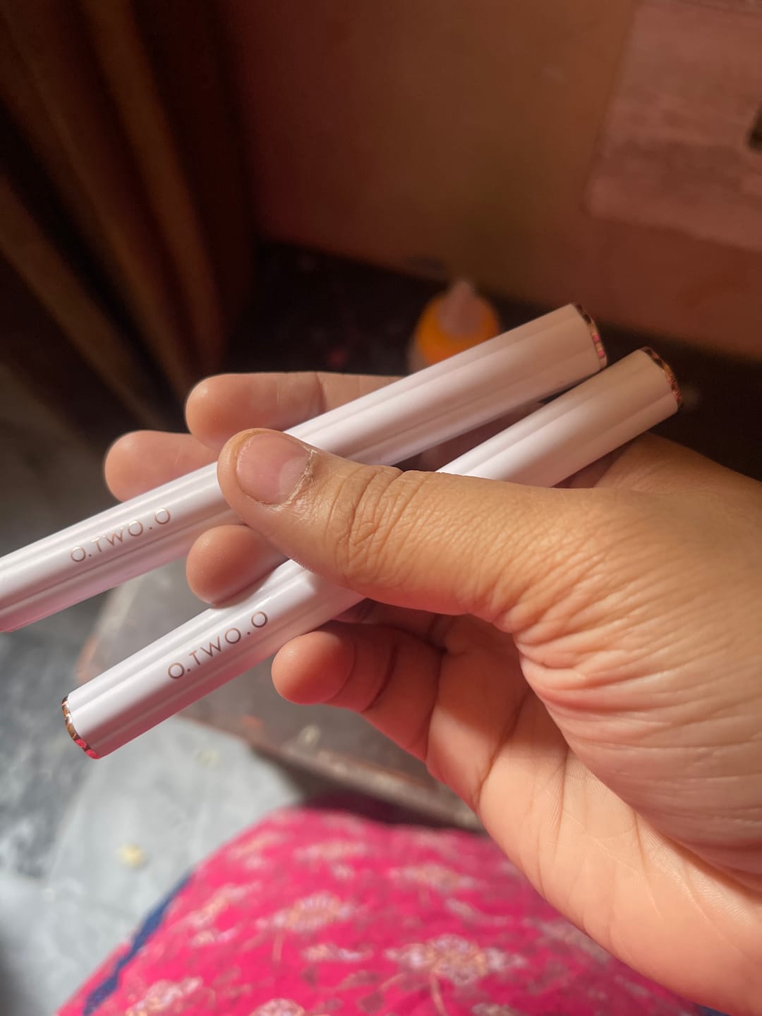 Customer photo review of O.TWO.O MOIST COLOR CHANGING LIP BALM