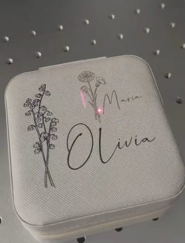 Customer photo review of Cloudray UV-10 10W Water-Cooled High-stability & High Efficiency UV Laser Engraver