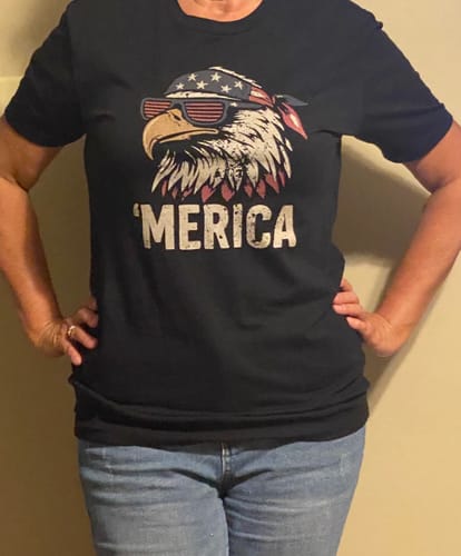 Customer photo review of 'Merica T-Shirt