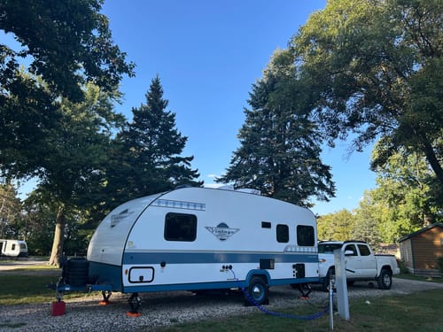 Customer photo review of RV Water Hose with AIR GEAR Storage Bag