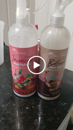 Customer video review of ‼️ $5 off TODAY with code SPLASH5 ‼️ Jamaican Sun Splash Natural Leave in Conditioner & Detangler Spray
