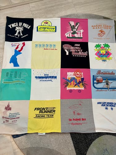 Customer photo review of T-Shirt Quilts