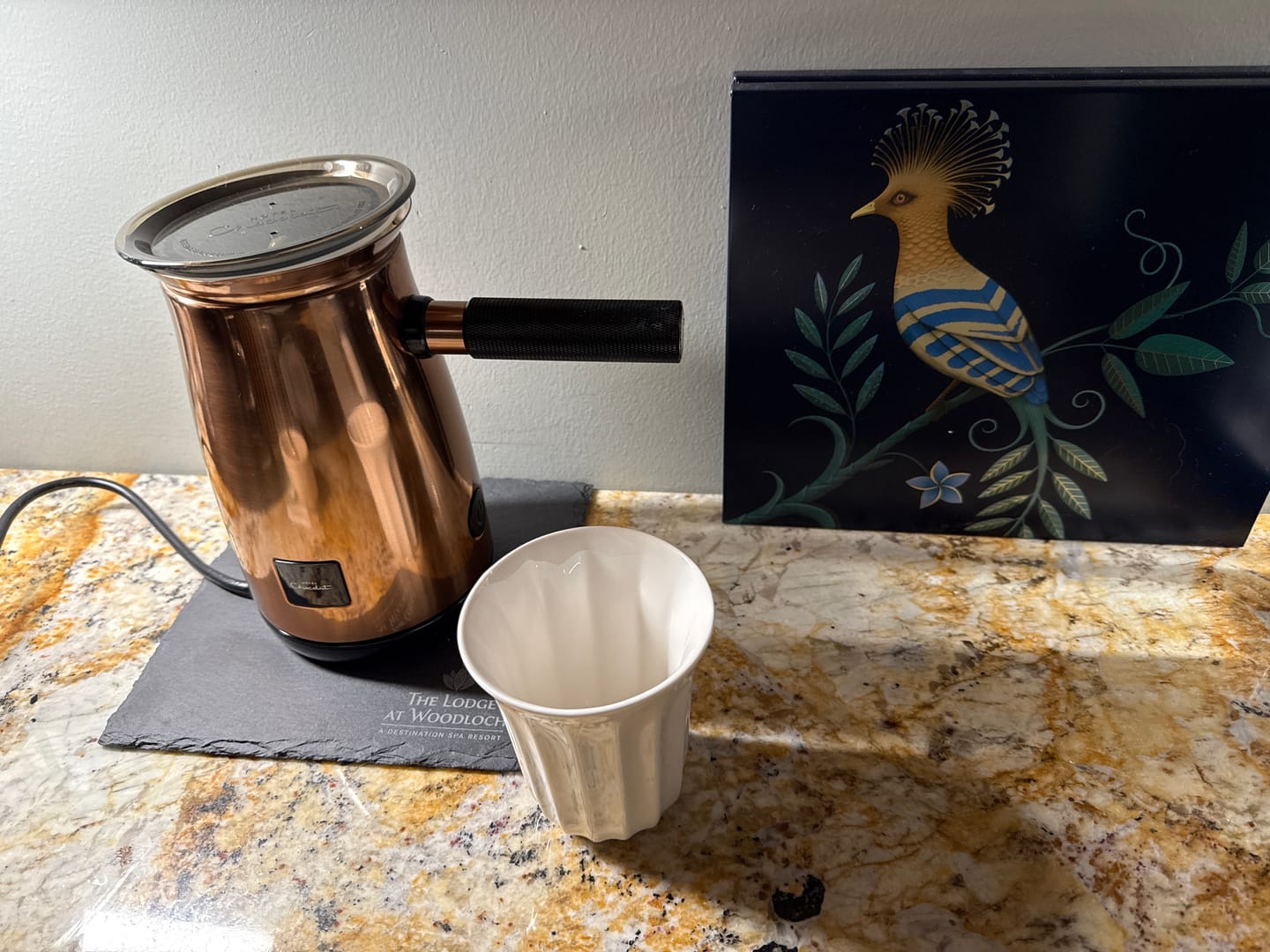 Customer photo review of Peppermint Dark Hot Chocolate