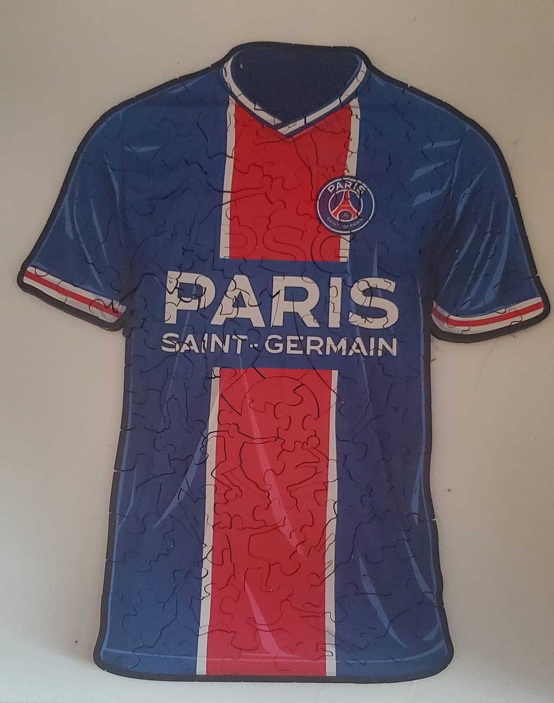 Customer photo review of Maillot Paris Saint-Germain® - Puzzle en Bois