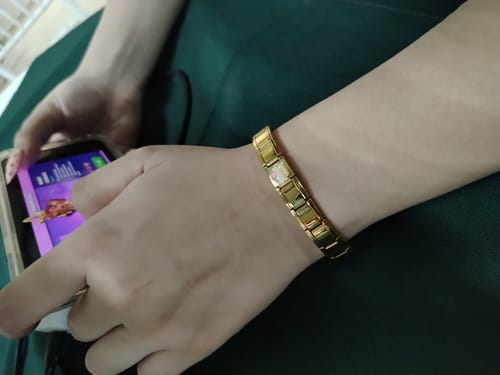 Customer photo review of Italian Bracelet