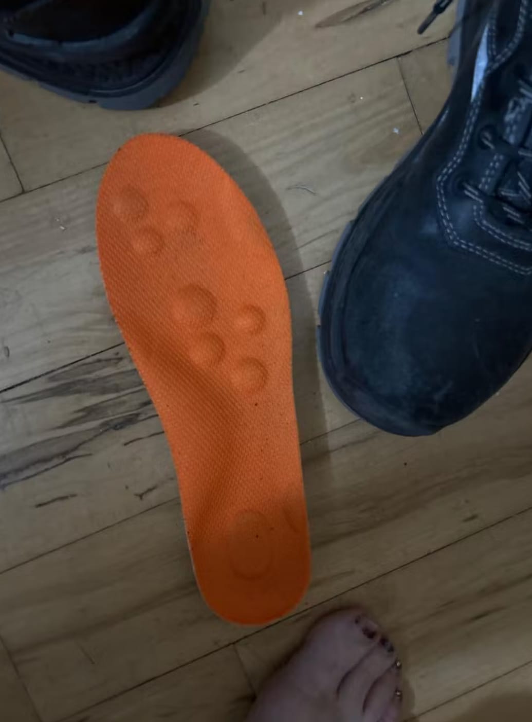 Customer photo review of FootFix™ - Massage Schuhsohlen für Kinder