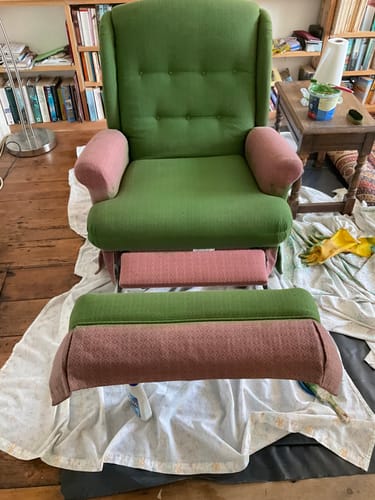 Customer photo review of Fabric Paint -- White