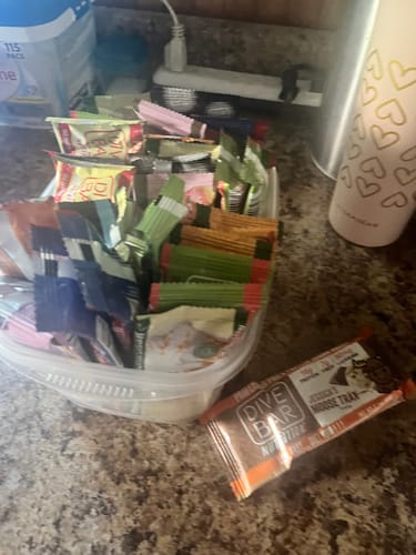 Customer photo review of Sweet Pumpkin Pie - 6 bars