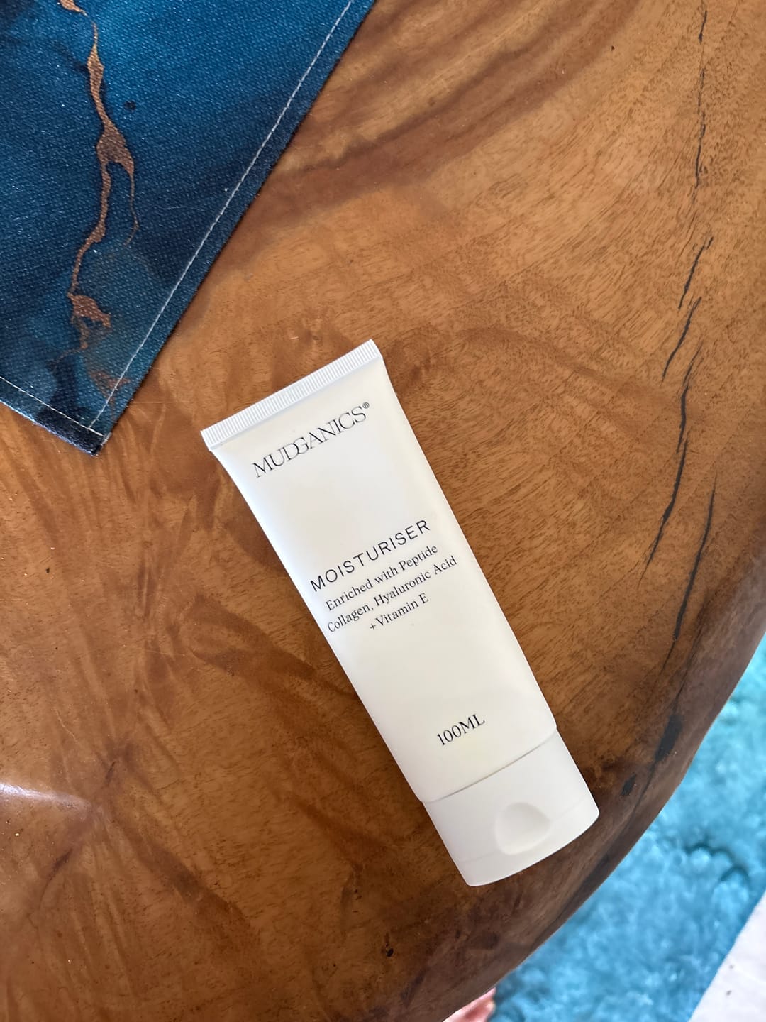 Customer photo review of Peptide Collagen Moisturiser with Hyaluronic Acid