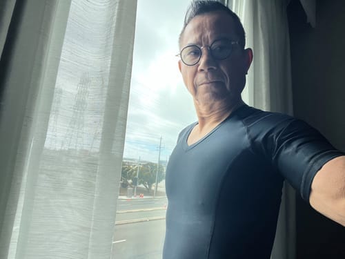 Customer photo review of Men's Posture Shirt™ - Sort