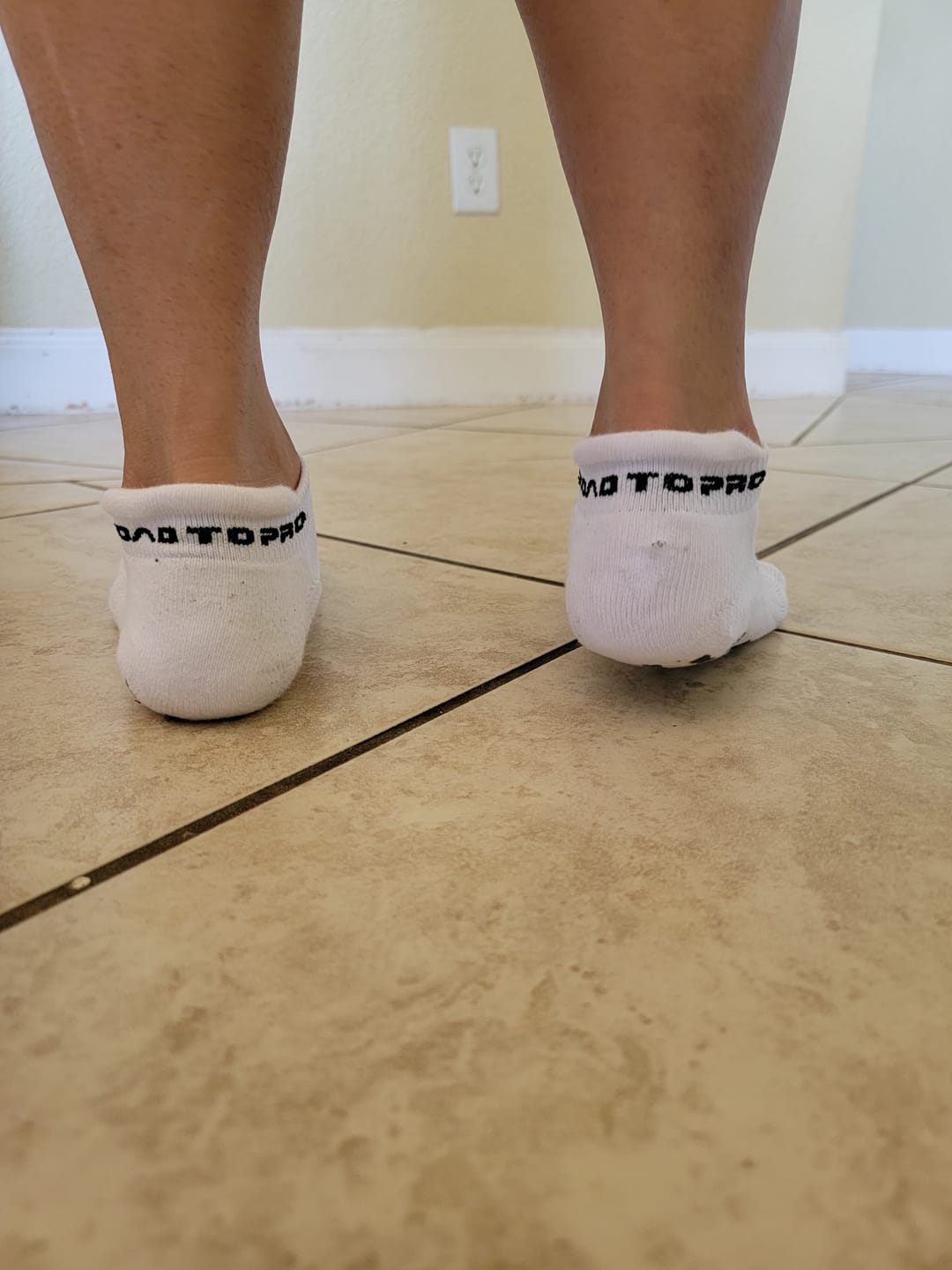 Customer photo review of NEW! 3-Pack RTP ULTRAGRIP V2 Dual sided Non-slip Technology Ankle Socks