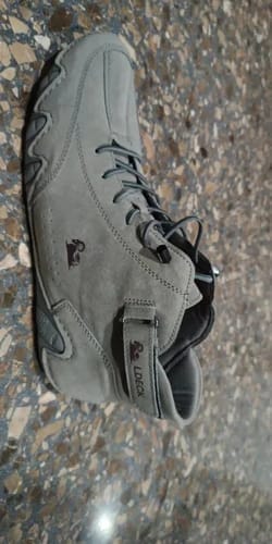 Customer photo review of Men Women Velcro Suede High Boots Beck Shoes (Unisex) (BOGO) (Discount auto-applies with 2 pairs in the cart.)