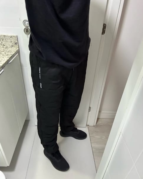 Customer photo review of Wasserdichte & winddichte Thermohose für Männer und Frauen