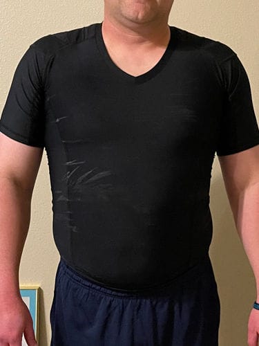 Customer photo review of Women's Posture Shirt™ - Schwarz C-STOCK
