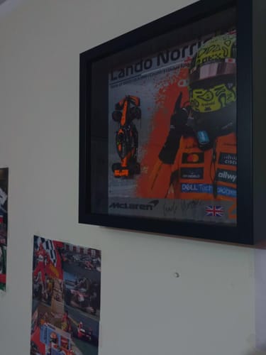 Customer photo review of Lando Norris #4 Mclaren