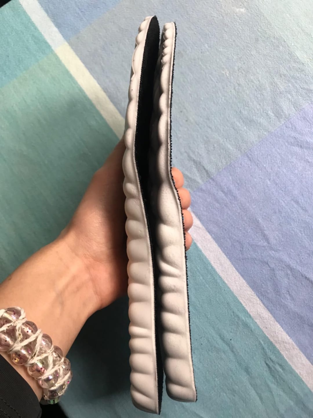 Customer photo review of FootFix™ - Massage Schuhsohlen für Kinder