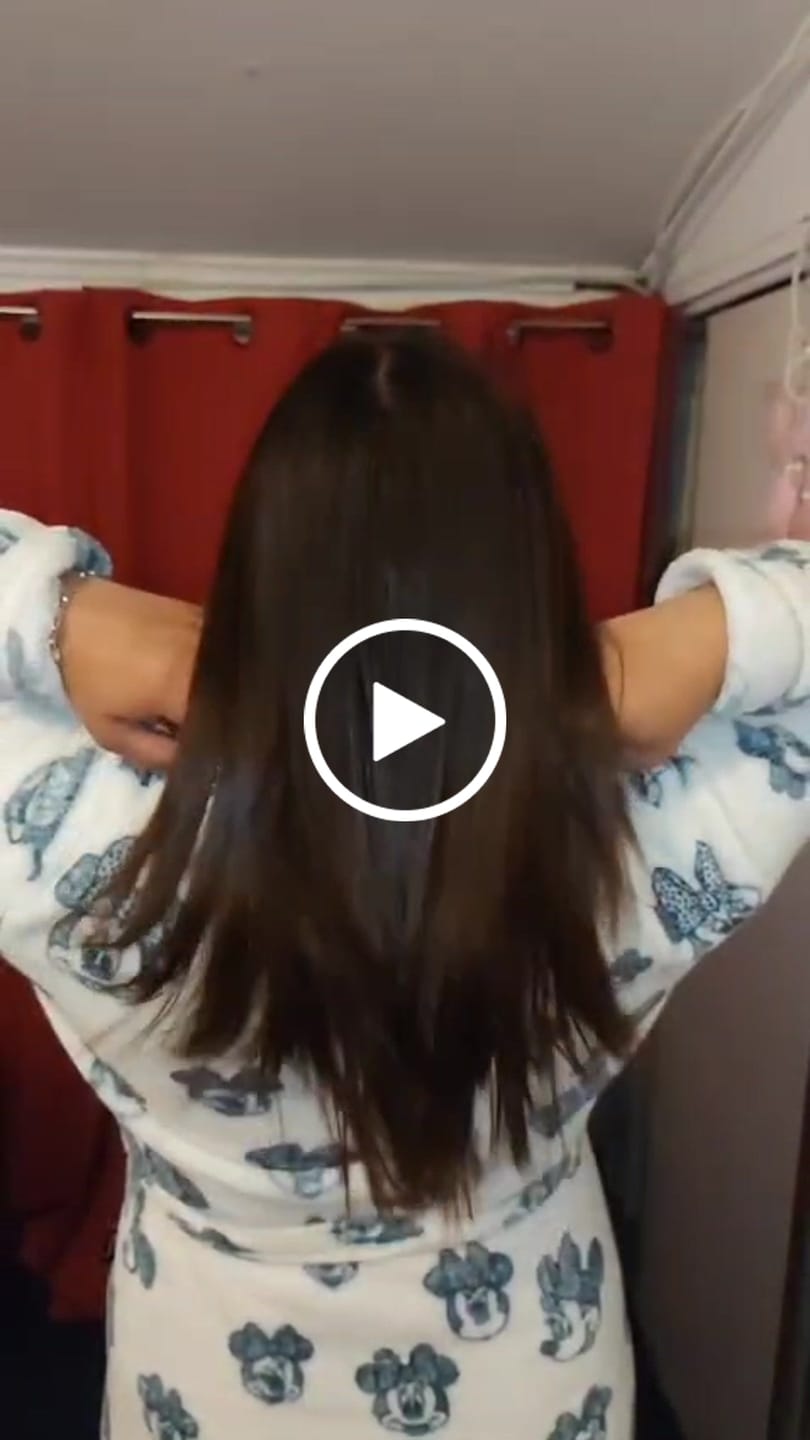 Customer video review of Kit Alisado en Casa Adhara