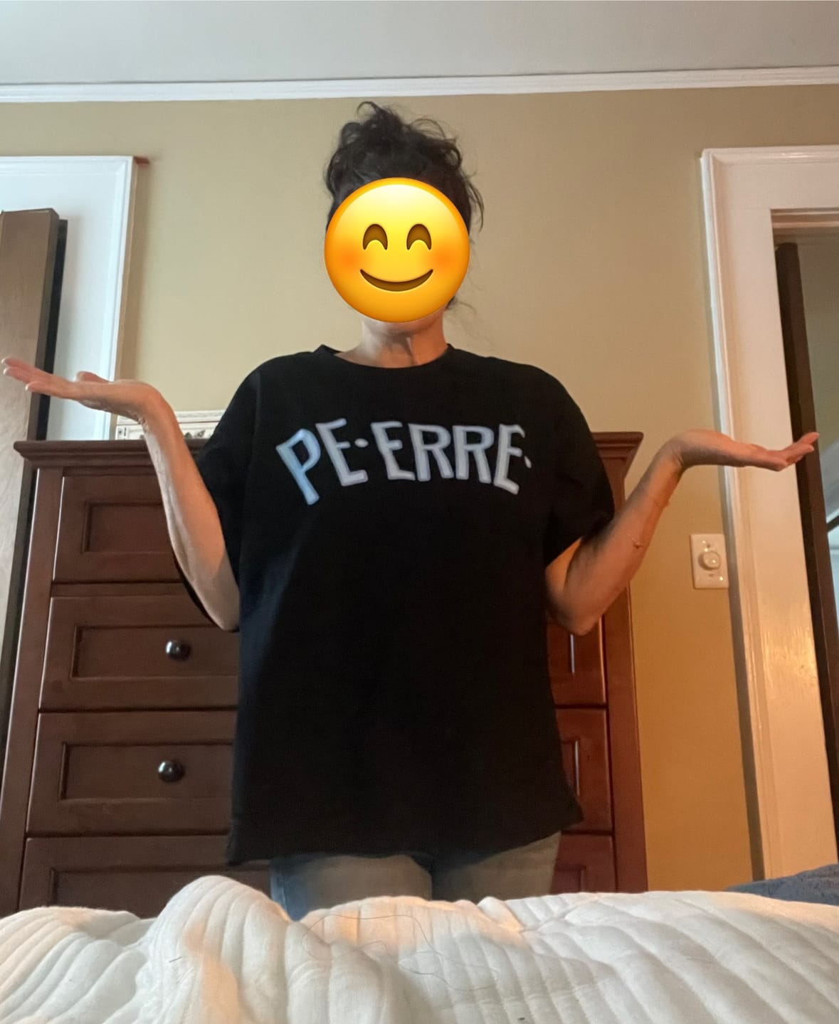 Customer photo review of PR Graphic Top