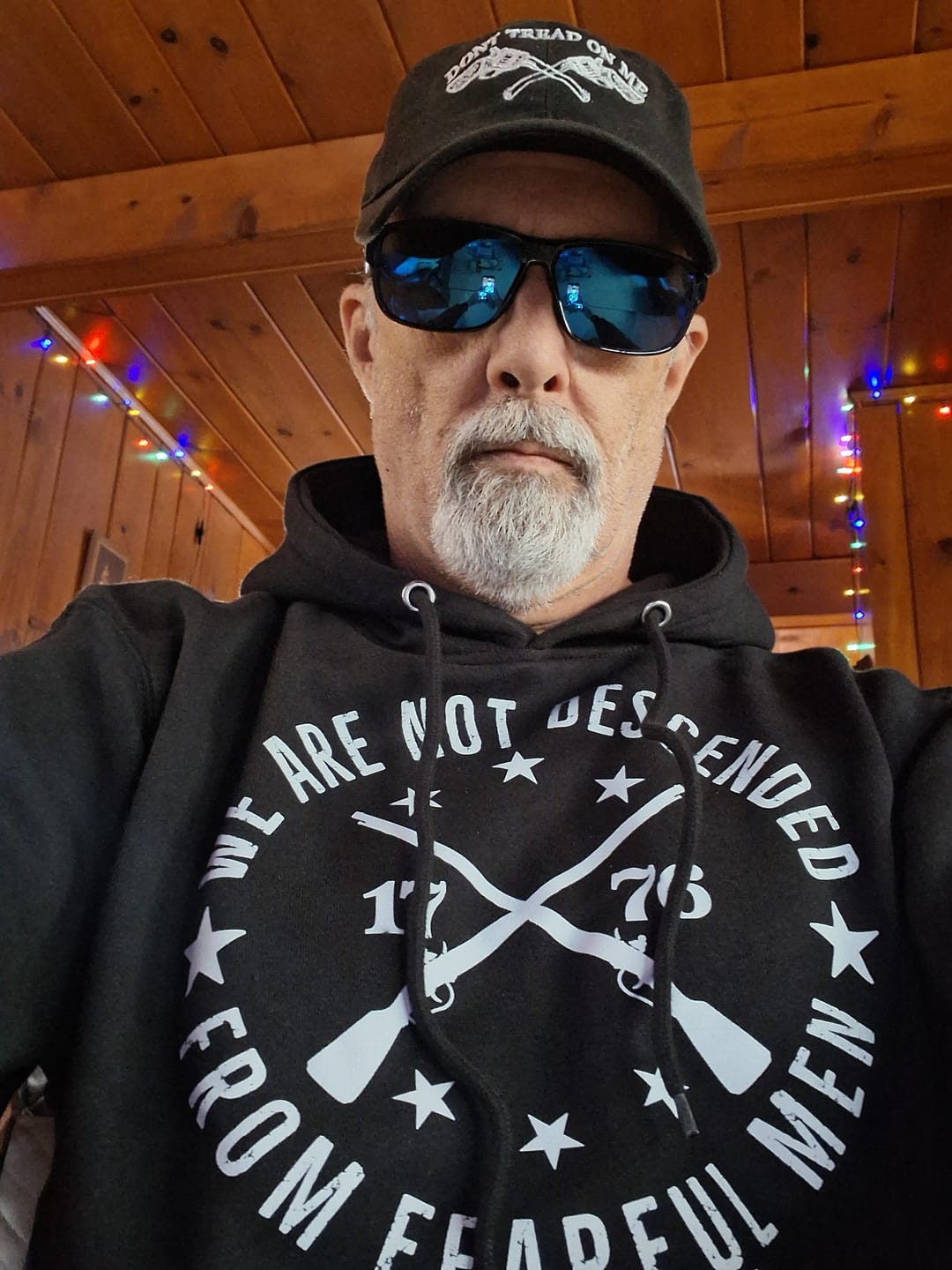 Customer photo review of Fearful Men Hoodie