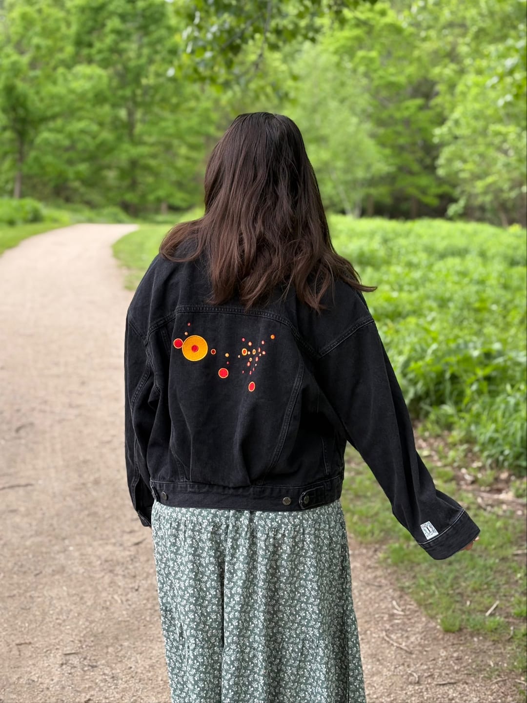 Customer photo review of the map - custom top