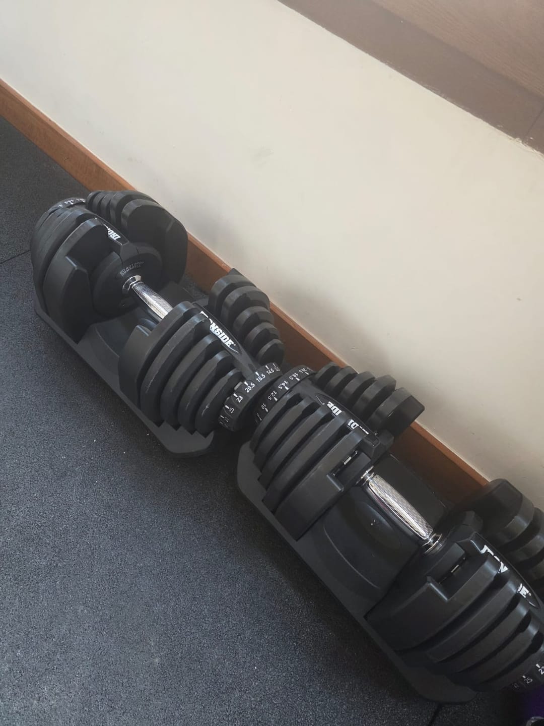 Customer photo review of Mancuerna Ajustable 40 kg IRONSIDE