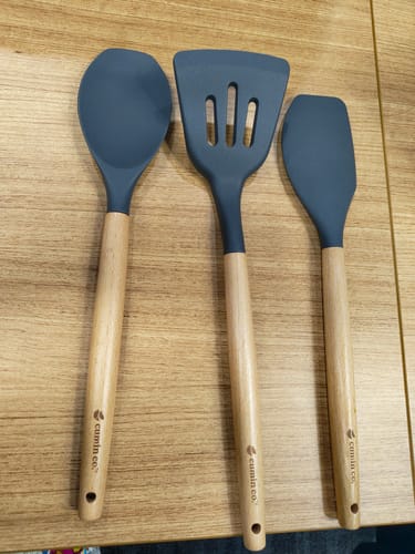 Customer photo review of The Pivot: BPA-Free Spatulas - Set of 3