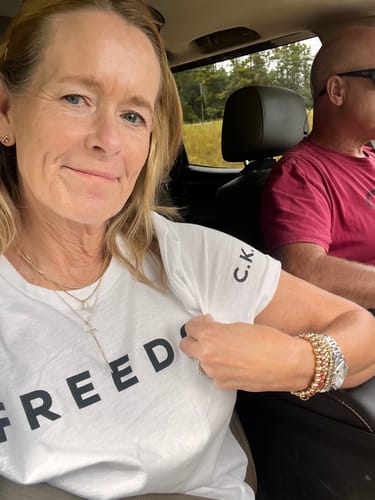 Customer photo review of Freedom CK T-Shirt
