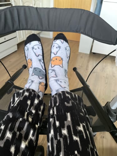 Customer photo review of Diasocks Komfortstrumpor