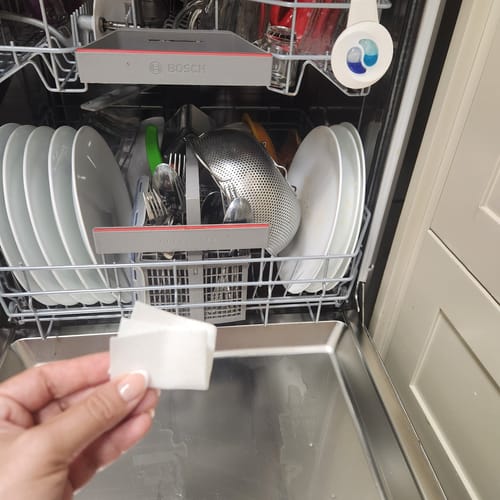 Customer photo review of דפי ניקוי למדיח