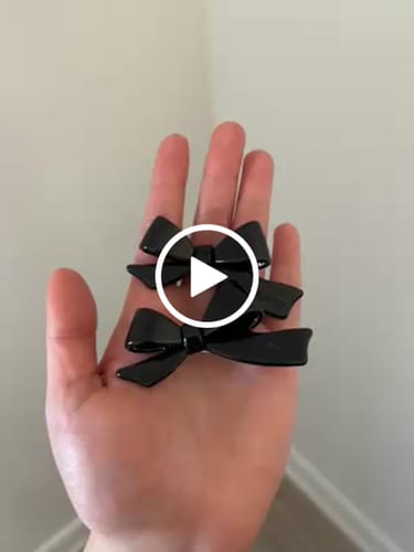 Customer video review of Hair Bow Barrette (2-PACK)