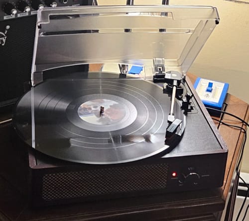 Customer photo review of Custom Vinyl Records