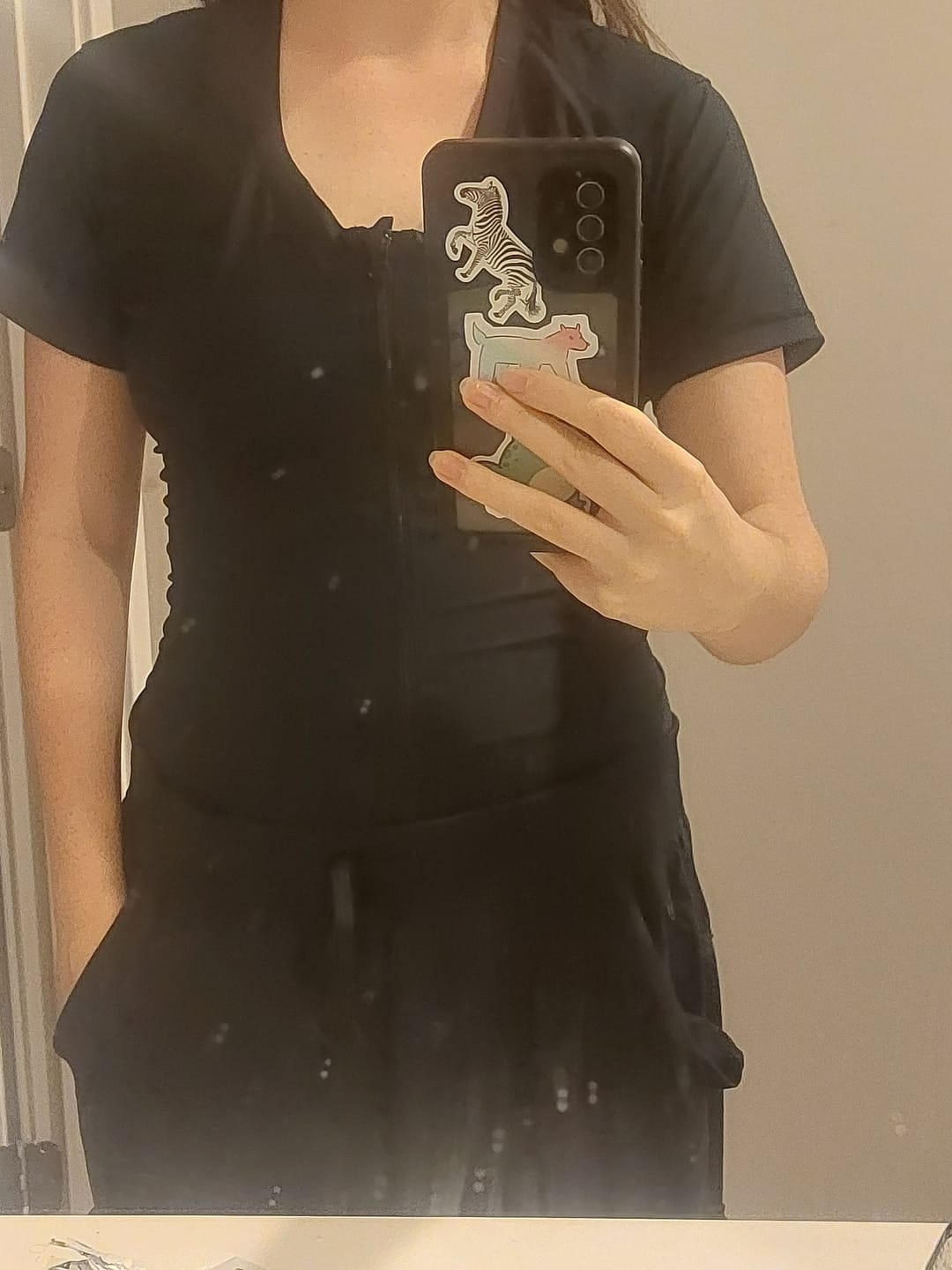 Customer photo review of Posture Shirt For Women - Zipper