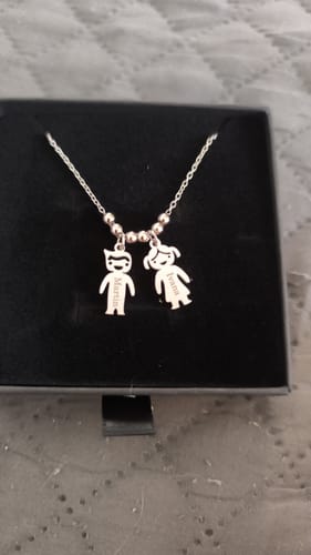 Customer photo review of Necklace: Family Bond